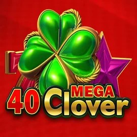 Official Slots logo: 40 Mega Clover by Amusnet Interactive at Roulettino Casino