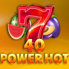 40 Power Hot slot logo by Amusnet Interactive at Roulettino Casino