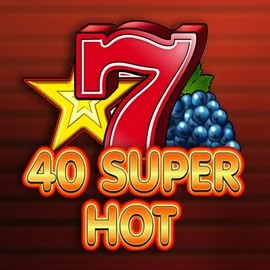 40 Super Hot slot visual from Amusnet Interactive available on roulettinoscasino.com