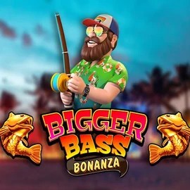 Bigger Bass Bonanza by Pragmatic Play, showcased at roulettinoscasino.com – game logo