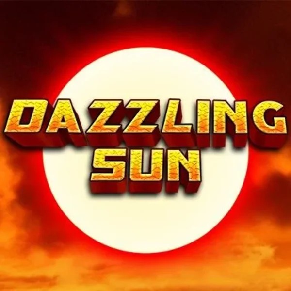Dazzling Sun slot logo by Win Studios at Roulettino Casino