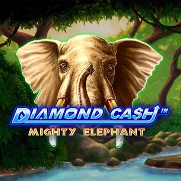 Diamond Cash Mighty Elephant online game logo by Greentube on roulettinoscasino.com