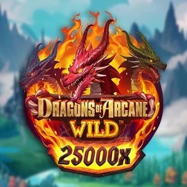 Dragons of Arcane Wild logo by Foxium at Roulettino Casino