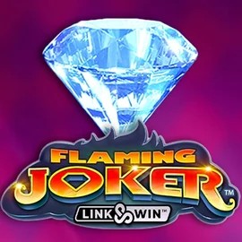 Official Slots logo: Flaming Joker Link and Win by Barstruck at Roulettino Casino