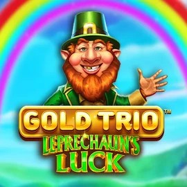 Gold Trio Leprechaun's Luck logo by Playtech at Roulettino Casino