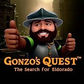 Try Gonzo's Quest slot by NetEnt on roulettinoscasino.com – logo image