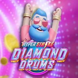 Hyper Strike Diamond Drums logo by Gameburger Studios Roulettino Casino