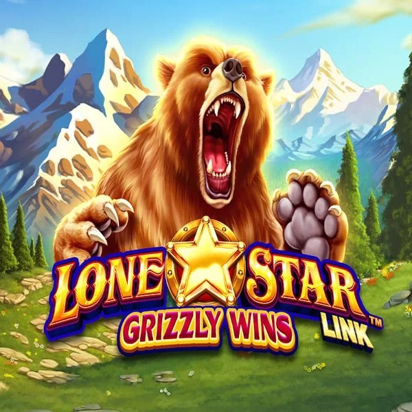Official Slots logo: Lone Star Link Grizzly Wins by Greentube at Roulettino Casino