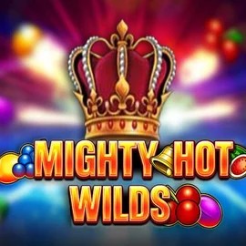 Mighty Hot Wilds logo – Slots by Inspired Gaming at Roulettino Casino