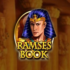Ramses Book Deluxe by Gamomat, showcased at roulettinoscasino.com – game logo