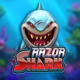 Slots logo of Razor Shark from Push Gaming at Roulettino Casino