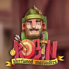 Official Slots logo: Robin Sherwood Marauders by Yggdrasil at Roulettino Casino