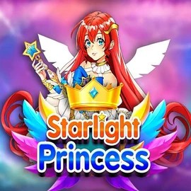 Starlight Princess slot logo by Pragmatic Play at Roulettino Casino
