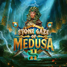 Stone Gaze of Medusa 2 online game logo by Stakelogic on roulettinoscasino.com