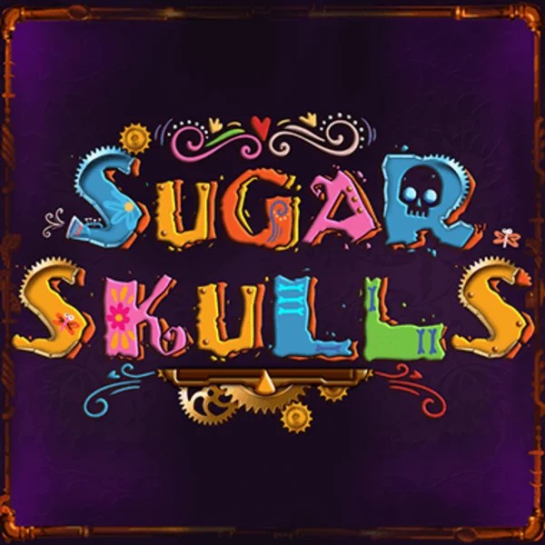 Sugar Skulls slot visual from Booming Games available on roulettinoscasino.com