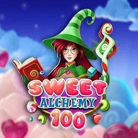Sweet Alchemy 100 slot visual from Play'n GO available on roulettinoscasino.com