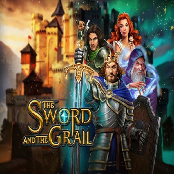 Slots logo of The Sword and the Grail from Play'n GO at Roulettino Casino