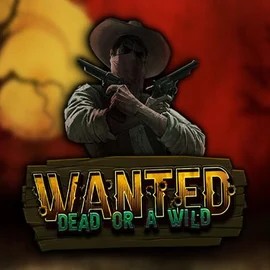 Wanted Dead or a Wild by Hacksaw Gaming, showcased at roulettinoscasino.com – game logo
