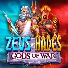 Slots logo of Zeus vs Hades: Gods of War from Pragmatic Play at Roulettino Casino